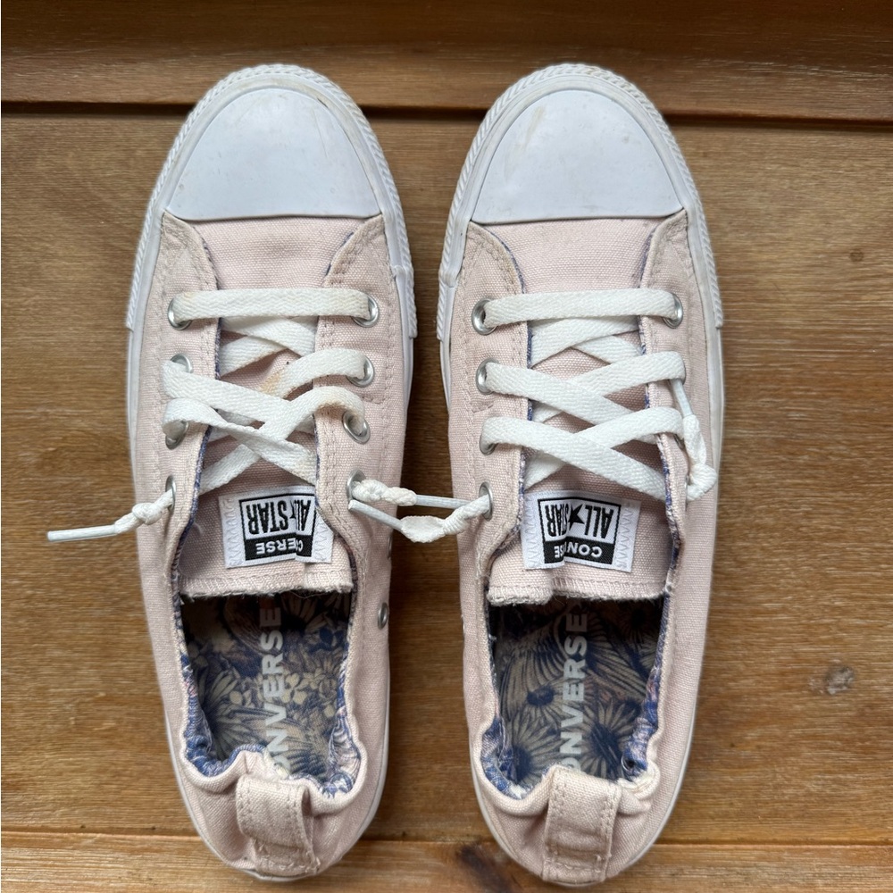 Converse All Star Light Pink Canvas Shoes